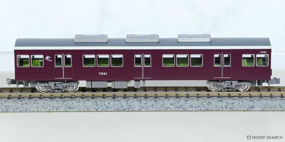 阪急 7300系 (京都線・7323+7321編成タイプ) 8両編成セット (動力付き