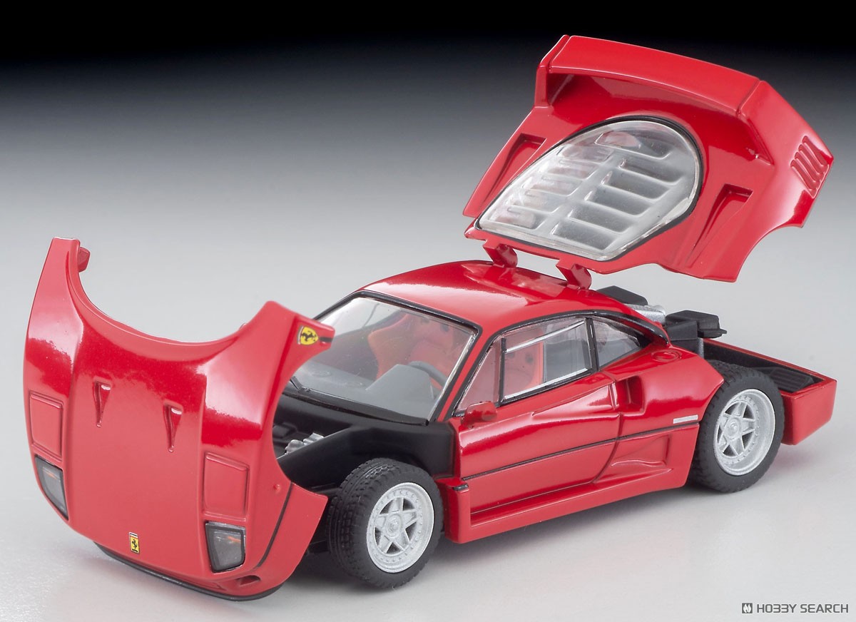 TLV-N フェラーリ F40 (1989) (赤) (ミニカー) - ホビーサーチ ミニカー