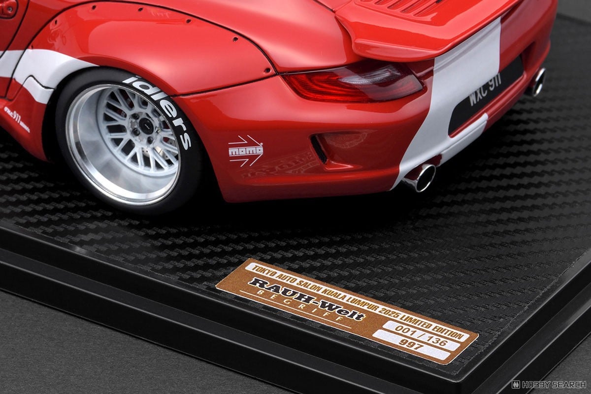 RWB997 限定 赤 RWB997 限定 赤 RWB 997 Red (Diecast Car