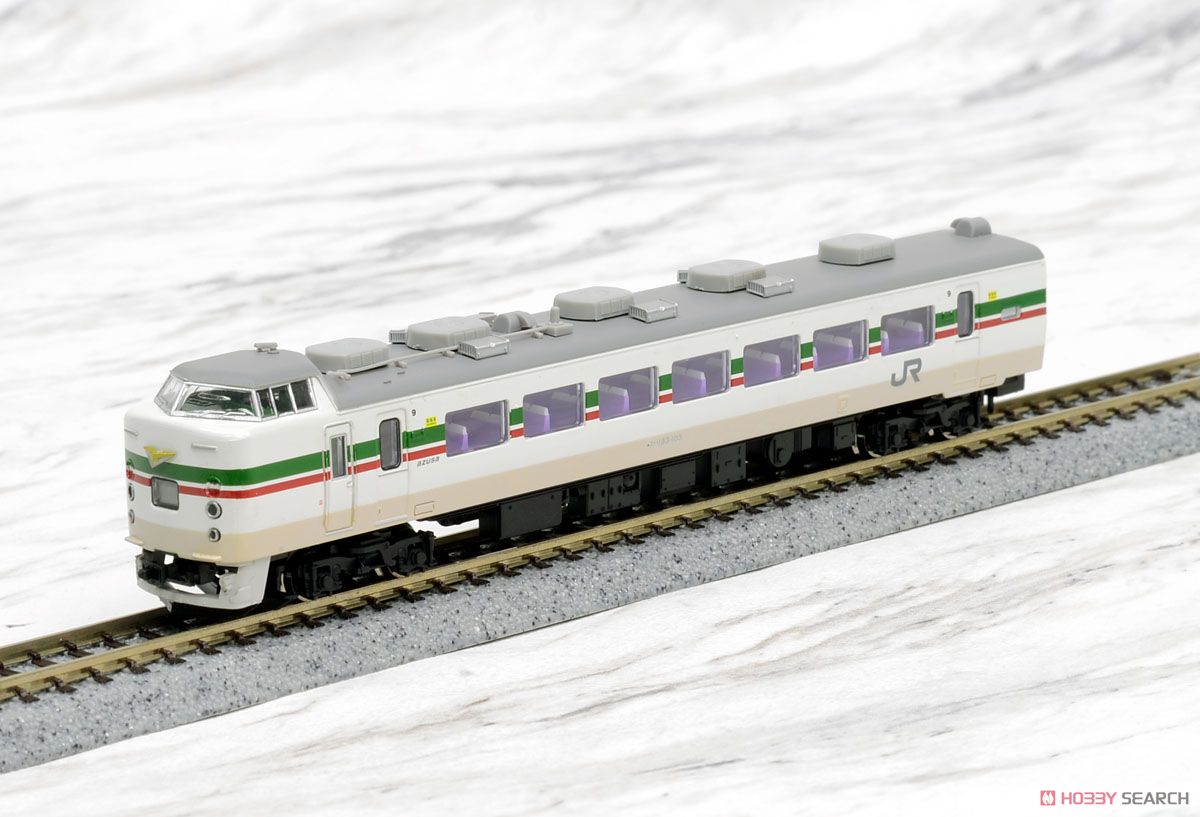 183系-100・1000 グレードアップ旧あずさ色 特急あずさ (9両セット