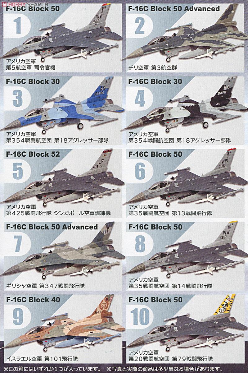 High Spec Series vol.1 F-16 Fighting Falcon (10pieces
