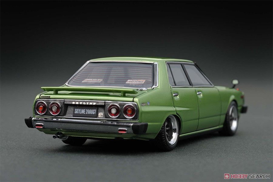 Nissan Skyline 2000 GT-EL (C210) Green (Diecast Car) - HobbySearch