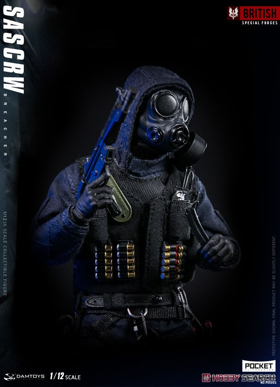 DAMTOYS PES001 1/12 ポケットエリートシリーズ 英国特殊部隊SAS CRW