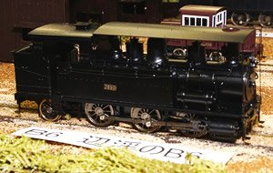 16番(HO) 蒸気機関車 B6 シリーズ ブラスキット 2650 辺渓 (組み立て