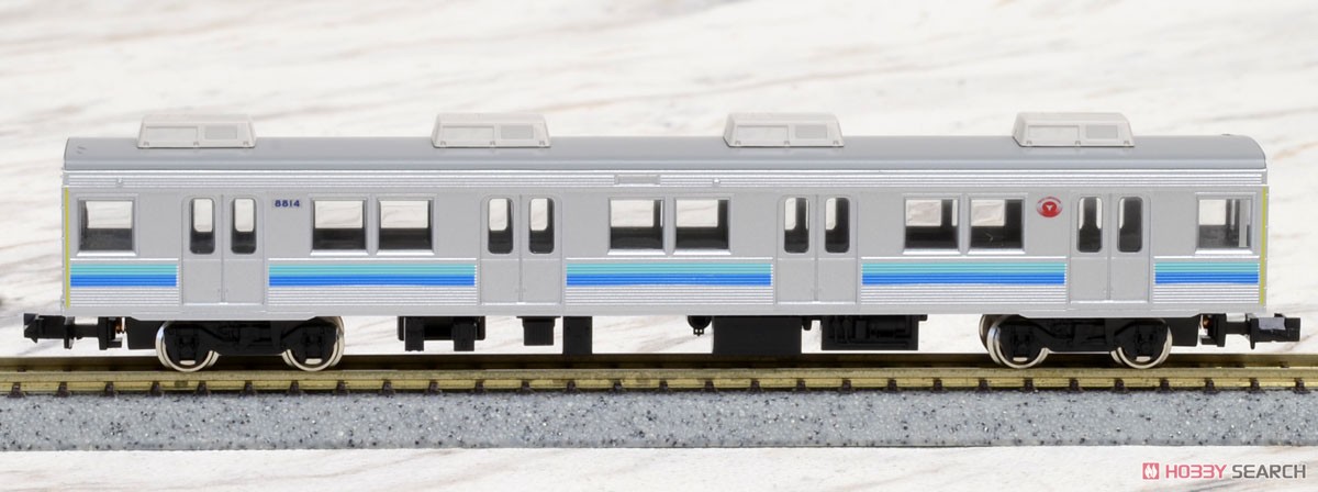 東急 8500系 (8614編成タイプ・黄色テープ付き) 基本6輛編成セット
