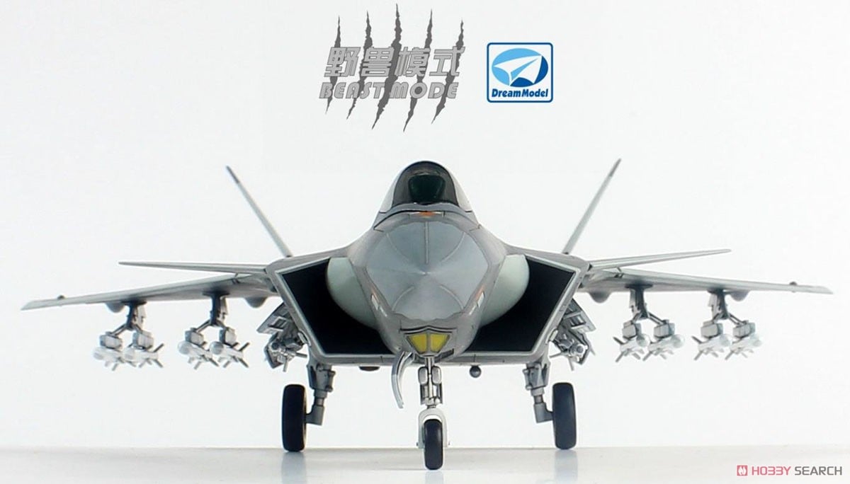 J-20 「威龍」 中国空軍 ステルス戦闘機 「ビーストモード