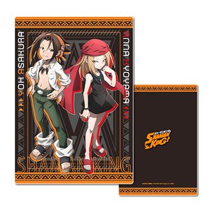 シャーマンキング B5サイズ下敷き A：麻倉葉&恐山アンナ (キャラクター