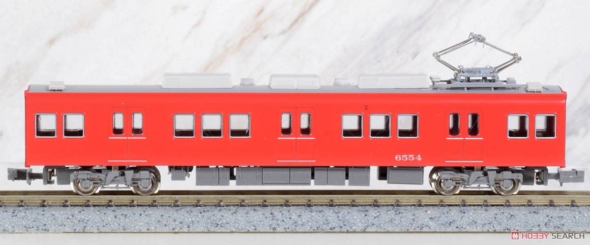 名鉄 6500系 (1次車・6504編成・標識灯2灯) 増結4両編成セット (動力