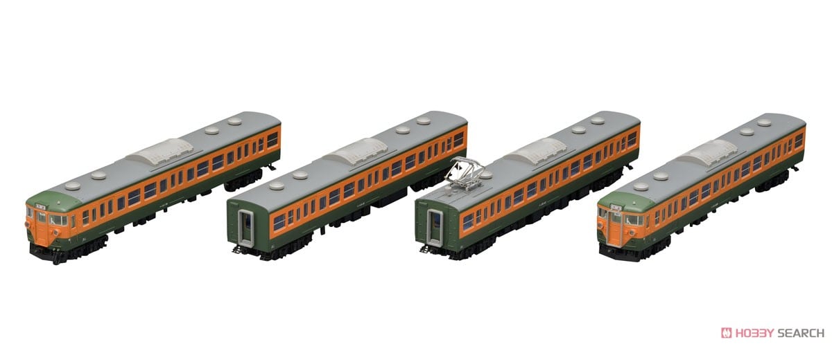 国鉄 113-0系 近郊電車 (冷改車・湘南色・関西仕様) 基本セット (基本