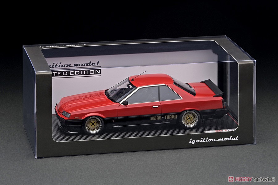 Nissan Skyline 2000 RS-X Turbo-C (R30) Red / Black with Engine