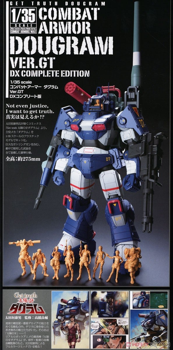 全塗装済み完成品 ダグラム Ver.GT DX コンプリート版 1/35 1/35