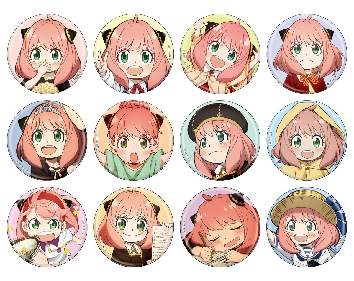 スパイファミリー 缶バッジ マンガ大賞2019 SPY×FAMILY アーニャ SPY