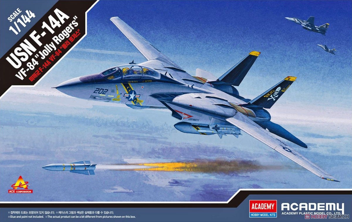 航空機・ヘリコプター F-14A TOMCAT VF-84 JOLLY ROGERS 1994 航空機