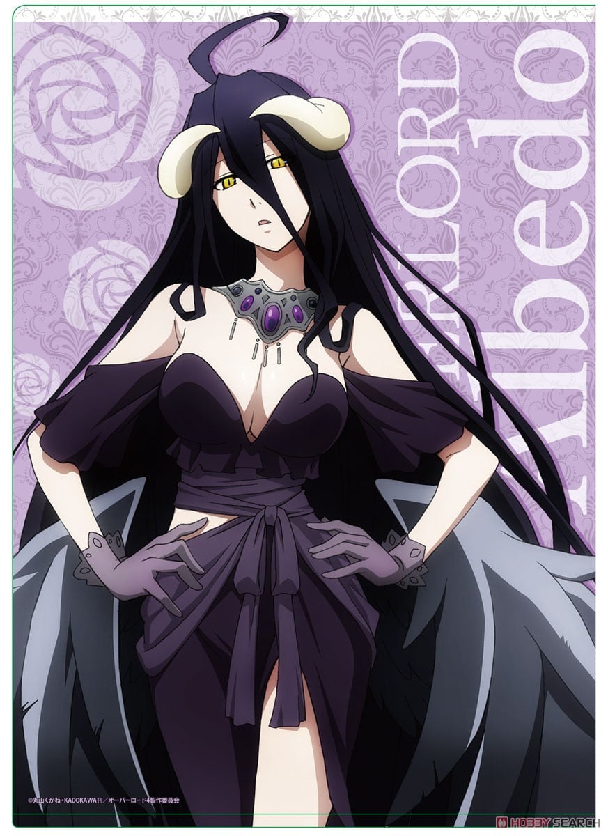 オーバーロード アルベド シャルティア クリアファイル2枚セット