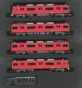 名鉄 3500系 (機器更新車・行先表示点灯) 増結4両編成セット (動力無し