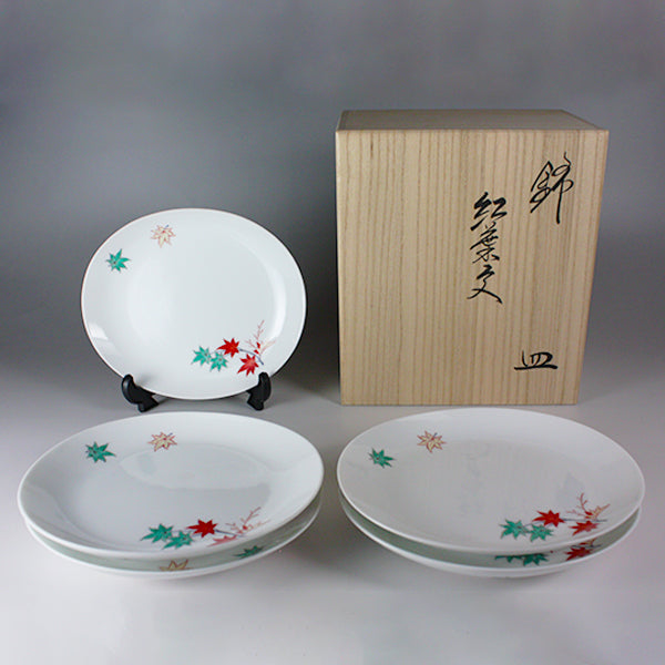 第十四代 酒井田柿右衛門 平成四年製作 額皿 「錦