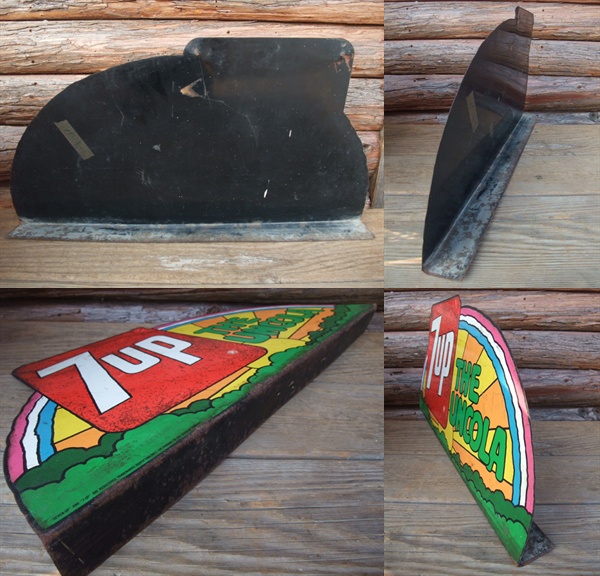 1971年 7up ステッカーサイン ピーターマックス アメトイ ガレージ 7up