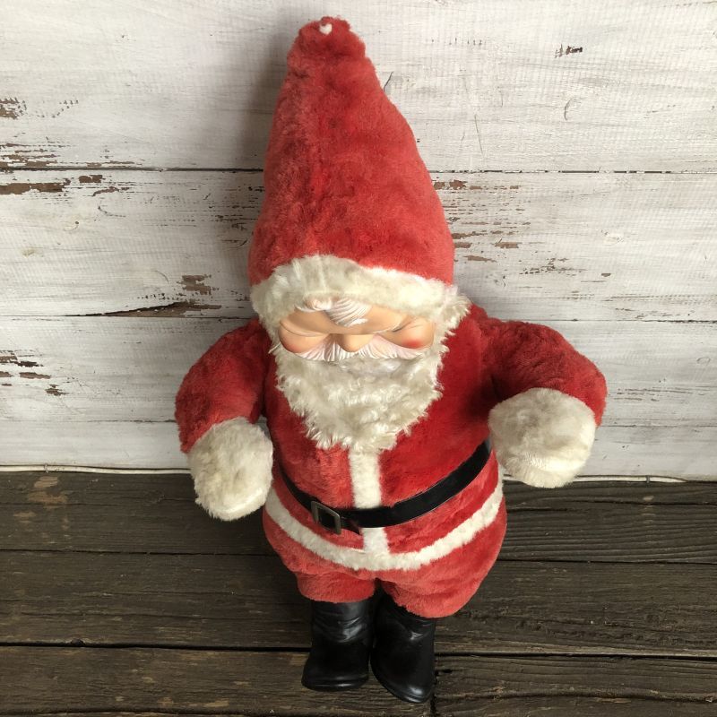 Vintage Santa Rubber Face Doll (S221) - 2000toys Antique Mall