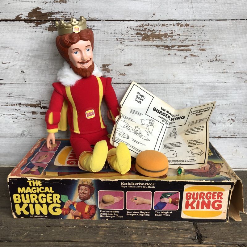 Vintage Knicker bocker The MAGICAL BURGER KING (S432) - 2000toys