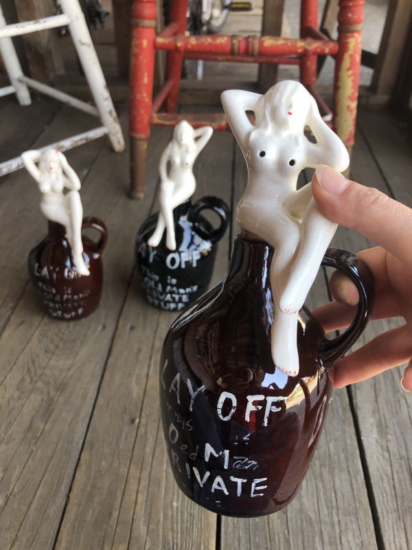 50s ビンテージ ピンナップガール ヌード デカンタ デキャンタ 日本製