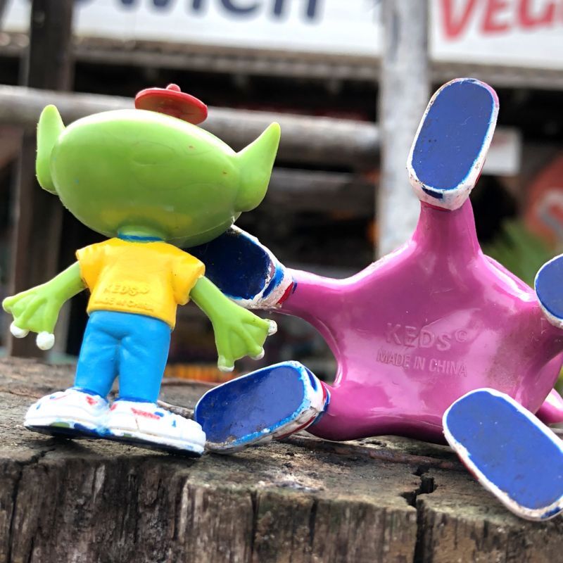 USビンテージトイ プロケッズエイリアン アドバタイジングPVC