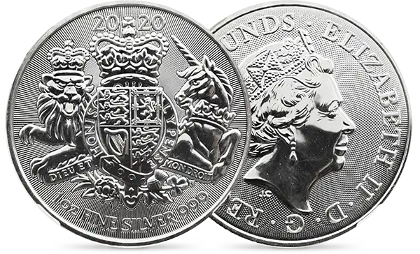 2019カナダメイプルリーフ銀貨1オンス 2枚セット コインケース付き