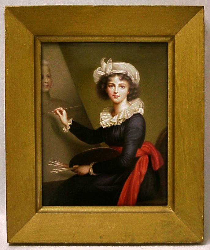 ルイーゼ王妃 陶板画／額装 アンティーク 投資アート 希少・KPM