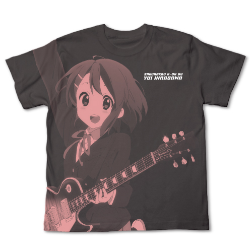 平沢唯オールプリントTシャツ [けいおん！] | 二次元キャラクター公式