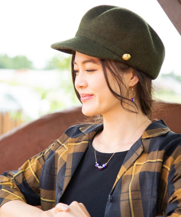 ベネチアンガラス】ミルフィレンネックレス(BLUE): 『欧州航路』