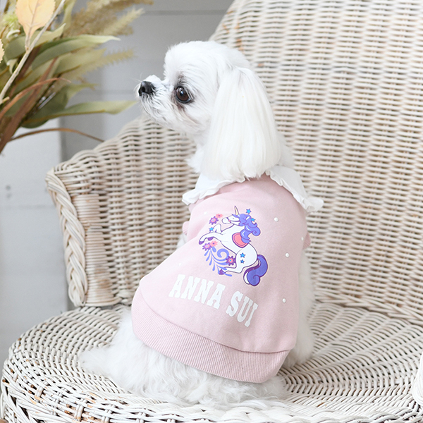 ANNA SUI（アナ スイ）ユニコーン襟付きプルオーバー | 犬服・ドック