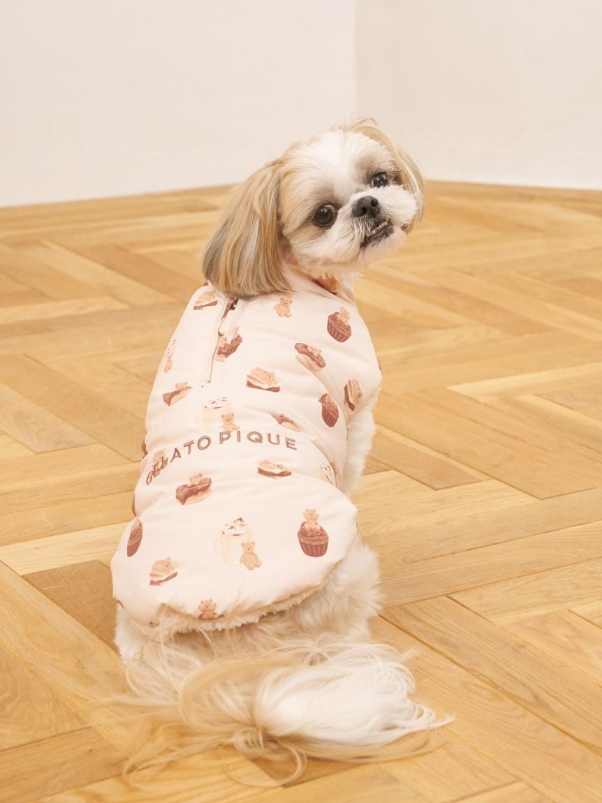 gelato pique（ジェラートピケ）【CAT&DOG】【販路限定商品】中綿