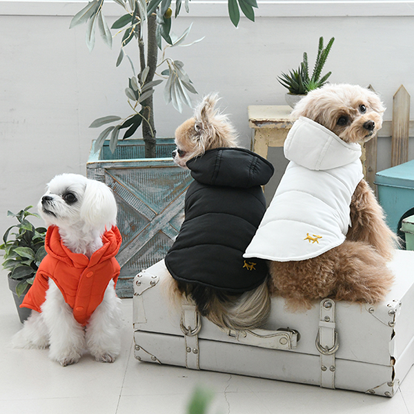 ROPE PICNIC（ロペピクニック）フード付き中綿ベスト | 犬服・ドック