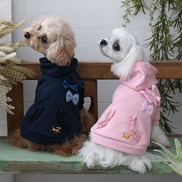 ROPE PICNIC（ロペピクニック）リボンパーカー | 犬服・ドックウェア