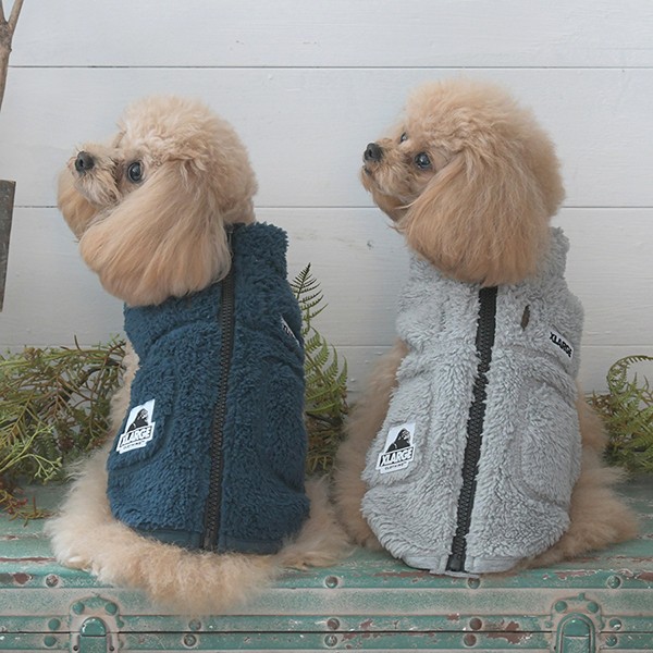 2025秋冬 XLARGE（エクストララージ）OGボアベスト | 犬服・ドック