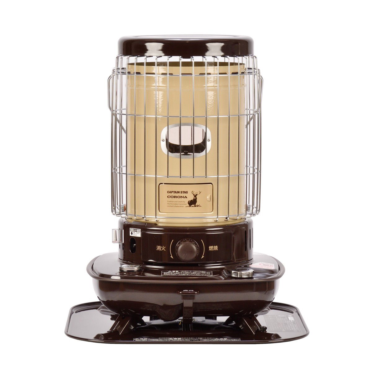 キャプテンスタッグ×コロナ 石油ストーブSL-51CS-CT（ベージュ