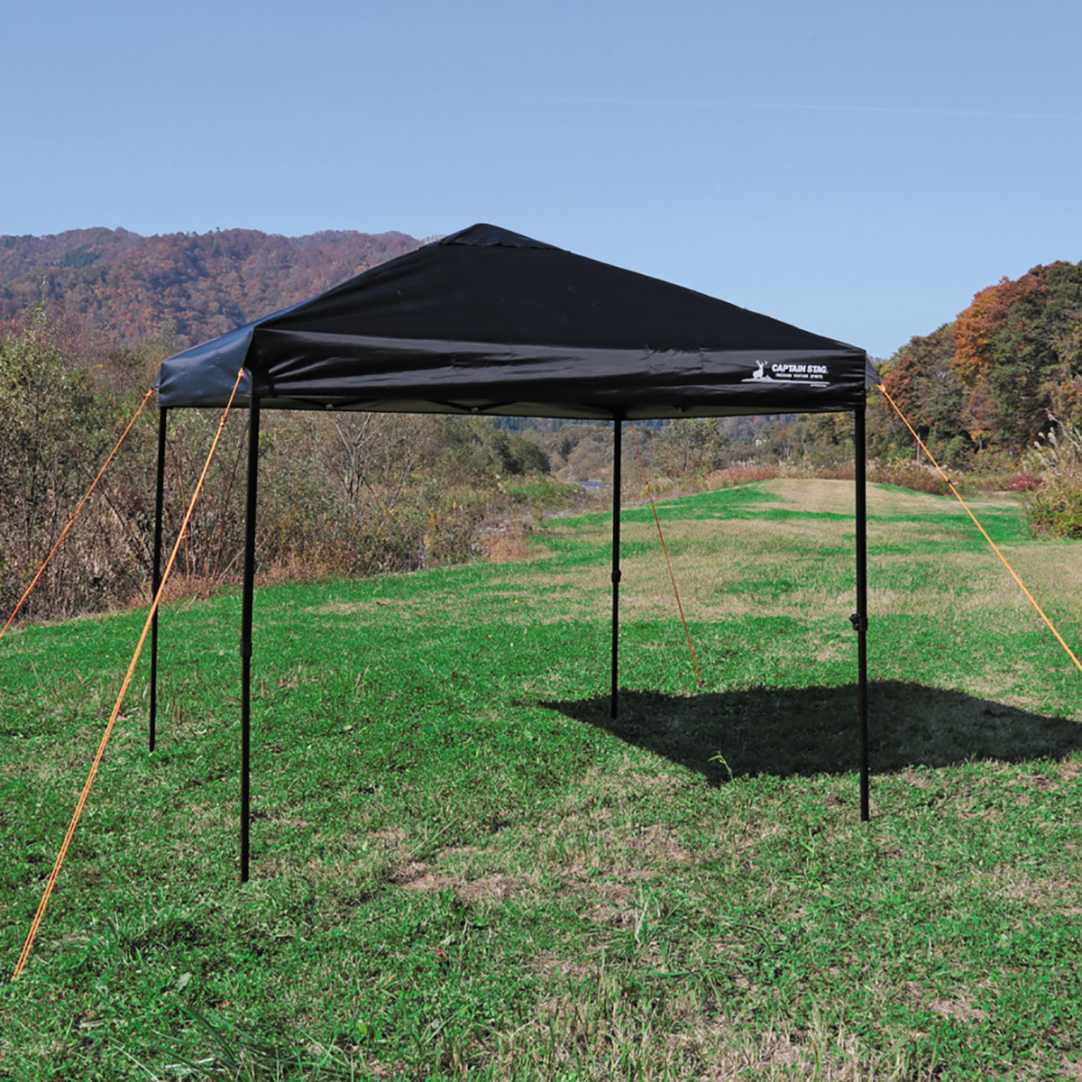 クイックシェード250UV-Sブラック(キャスターバッグ付) - アウトドア