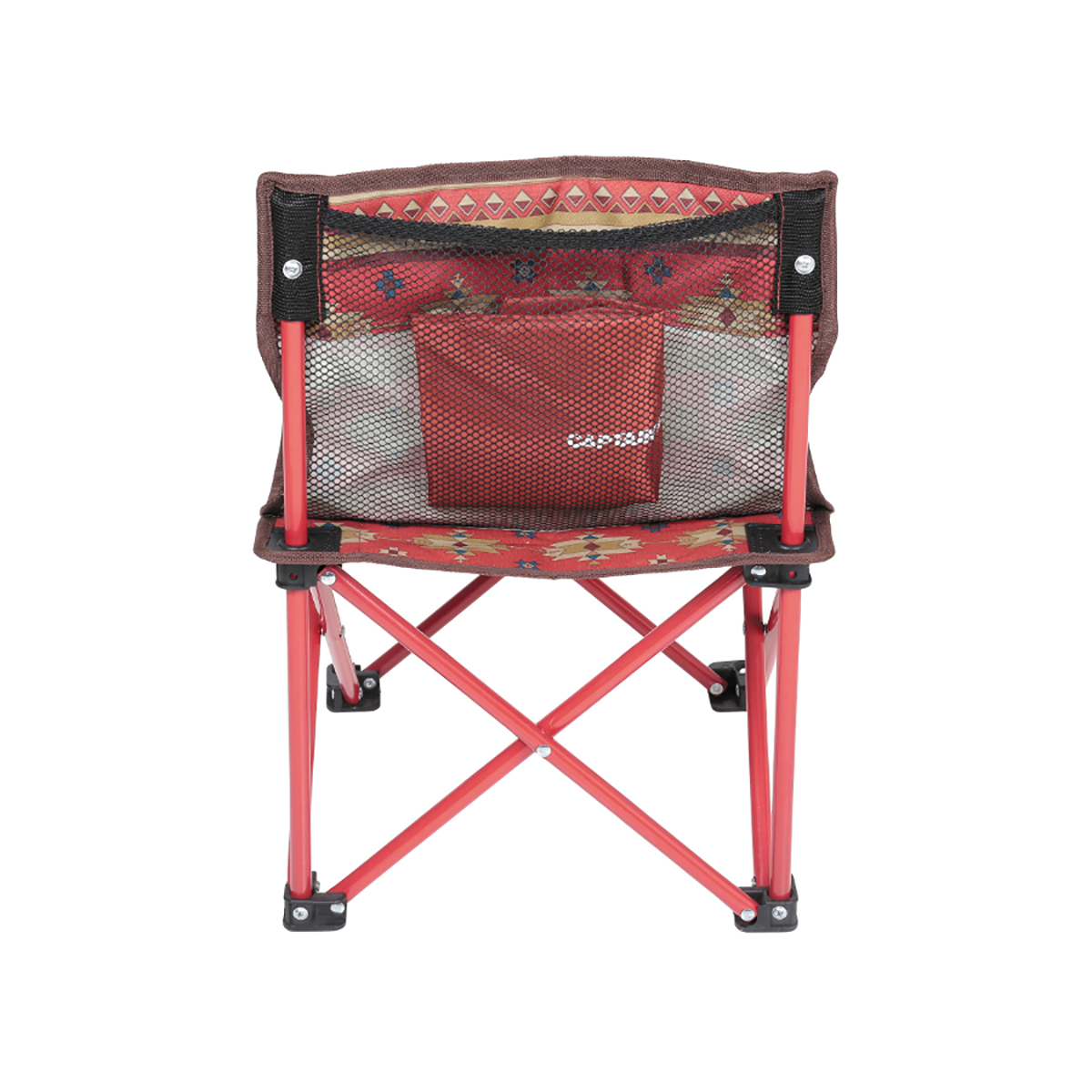 CSネイティブ コンパクトチェア(レッド) - アウトドア・キャンプ用品