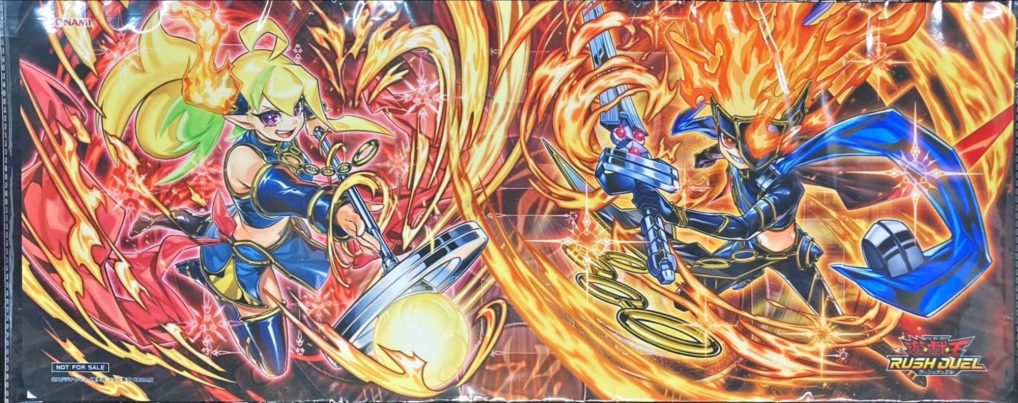 遊戯王ラッシュデュエル ロミン プレイマット 未開封 霧島ロミン