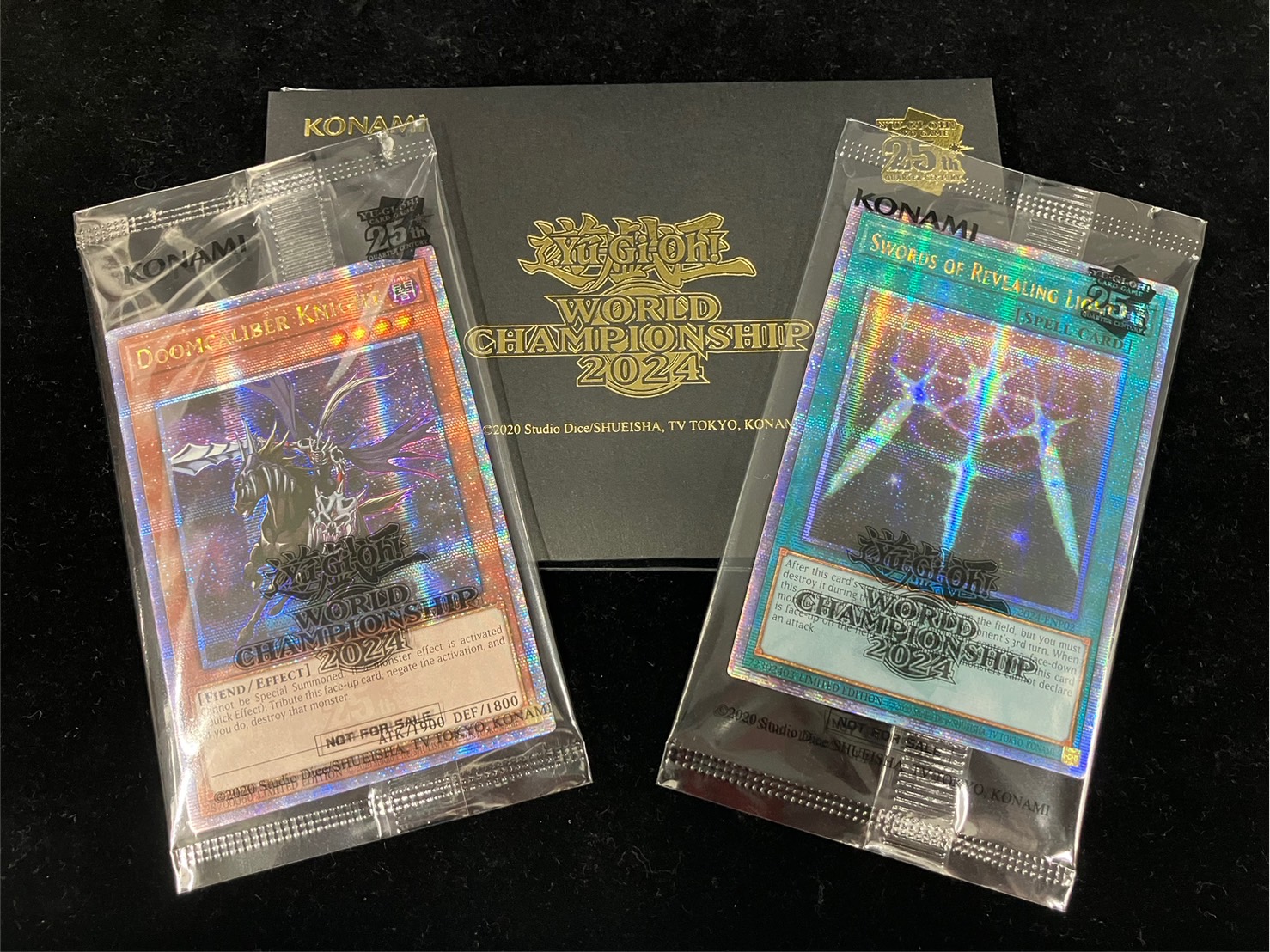 遊戯王WCS2025スリーブ 青 公式 パリ 世界大会 100入り 遊戯王WCS2025