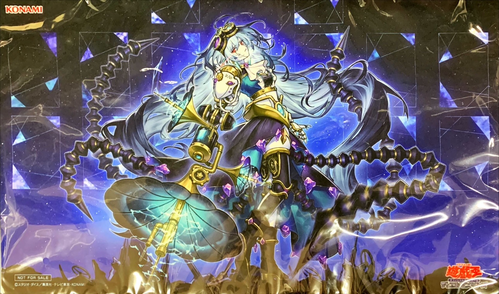 遊戯王 麗しき磁律機壊 プレイマット ランキングデュエル ジロフソニア