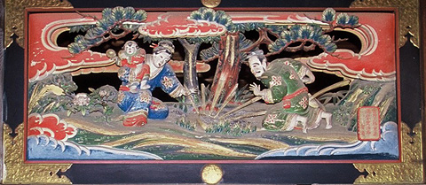 長建寺本堂の欄間彫刻 - 太田市ホームページ（文化財課）