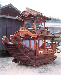 だんじりの置物（62㎝） だんじりの置物（62㎝） だんじりの置物