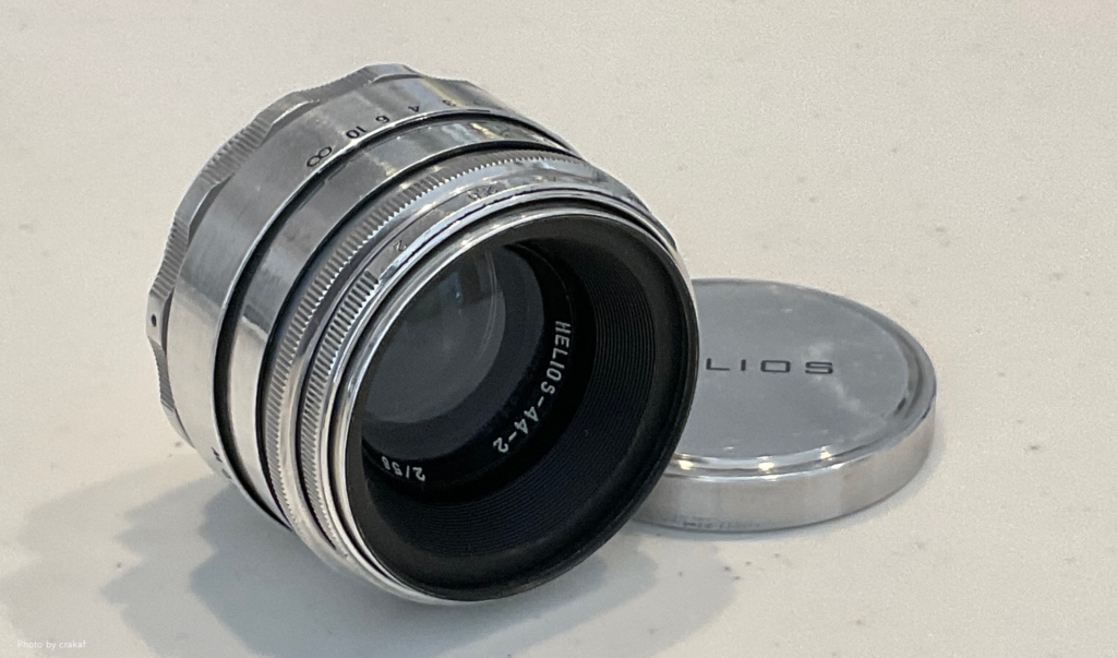 58 分解洗浄済 未使用 ぐるぐるボケレンズ ヘリオス 44-2 M42 58分解