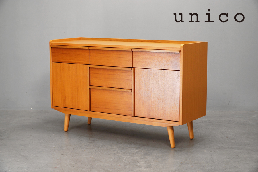 廃盤品！ サイドチェスト ウニコ アルベロ 3段 45×44×69.5 unico