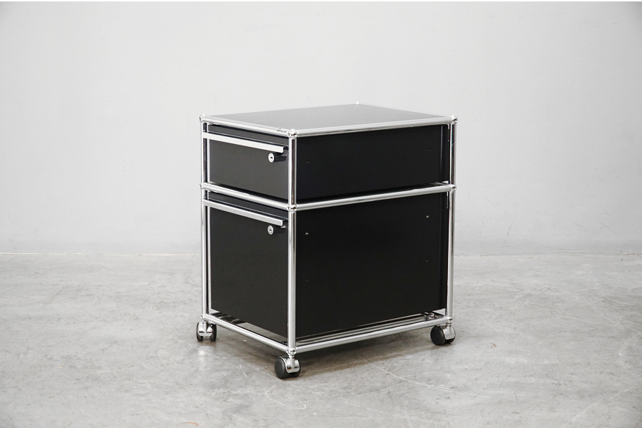 USM ハラー システム 2段 ロールボーイ デスク ワゴン キャスター USM