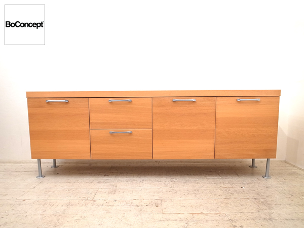 北欧Boconceptボーコンセプト□チェリー材サイドボード買取専門