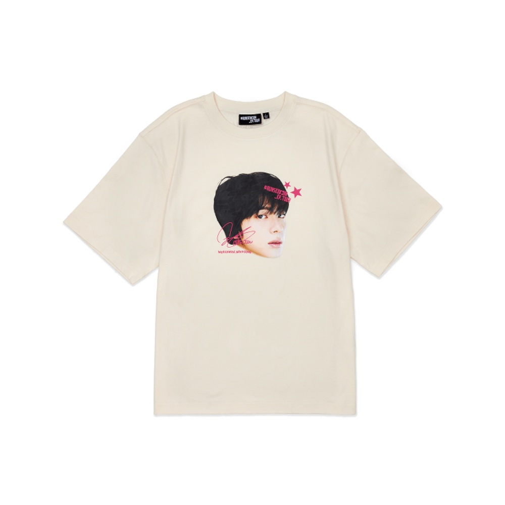 RUNSEOKJIN_EP TOUR S/S T‑Shirt (Beige) - A-KPOP