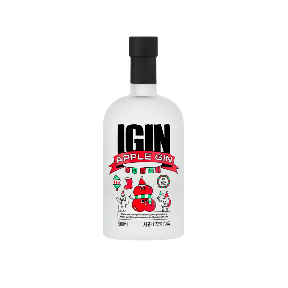 JIN IGIN APPLE GIN HOLIDAY EDITION 500ml - A-KPOP