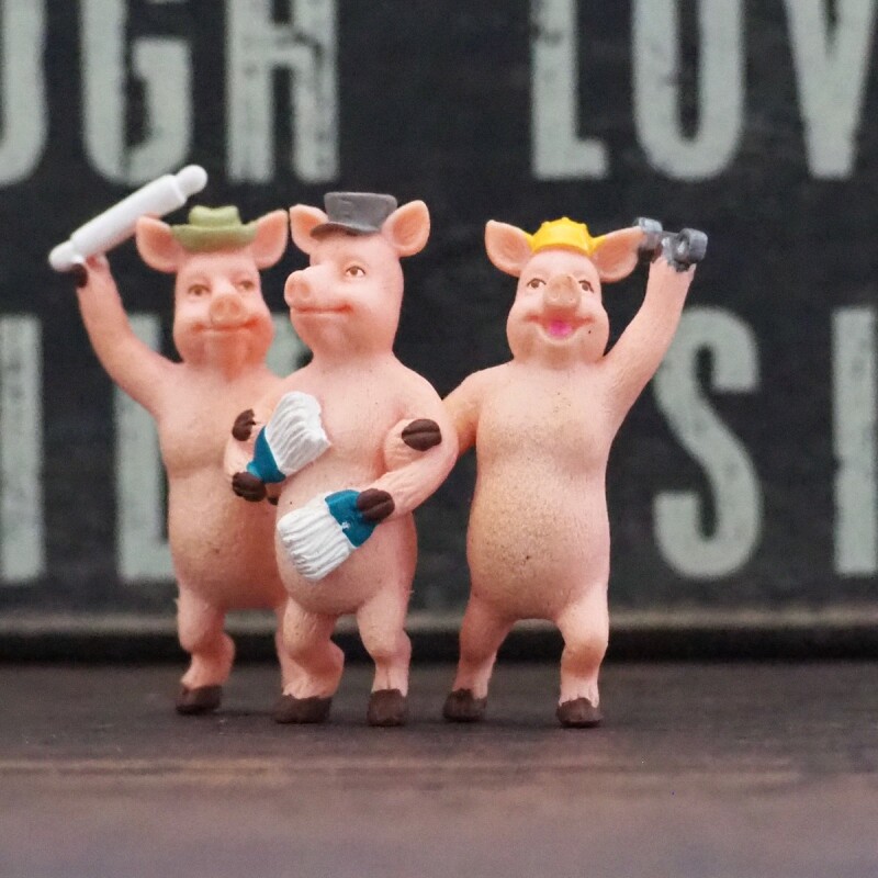 三匹の子豚 フィギュア シュレック