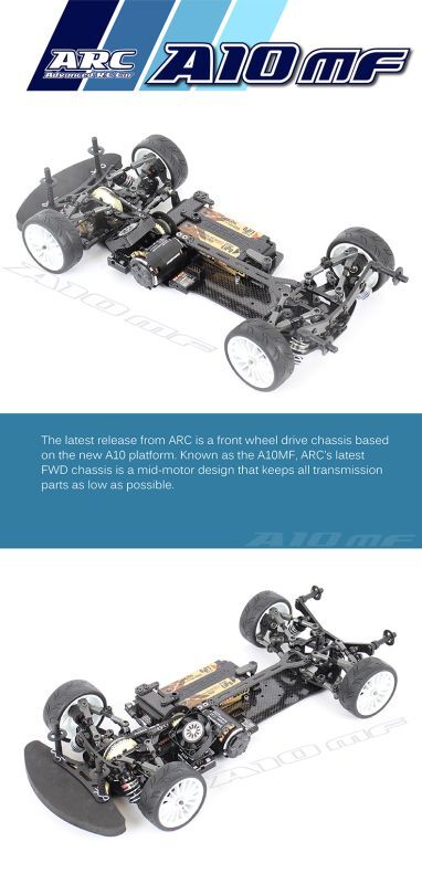 ARC A10MF 1/10EP FWDツーリングカー発表！！